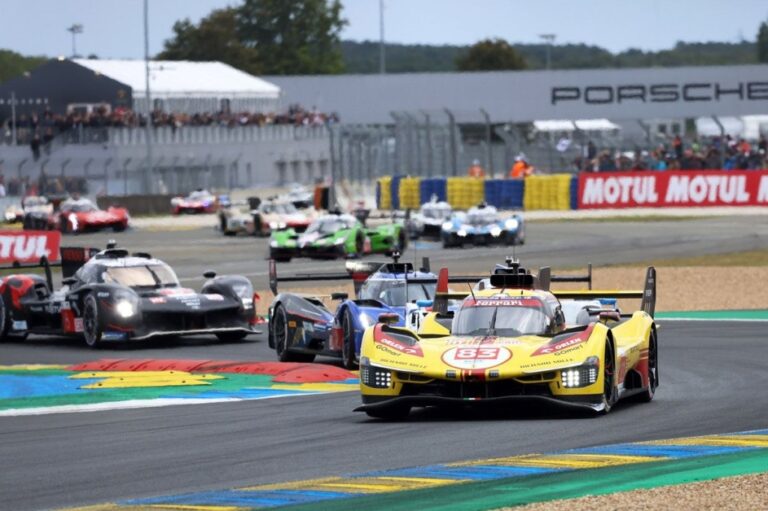 Le Mans 24h, H3: Ferrari leads as shower disrupts Hypercar battle