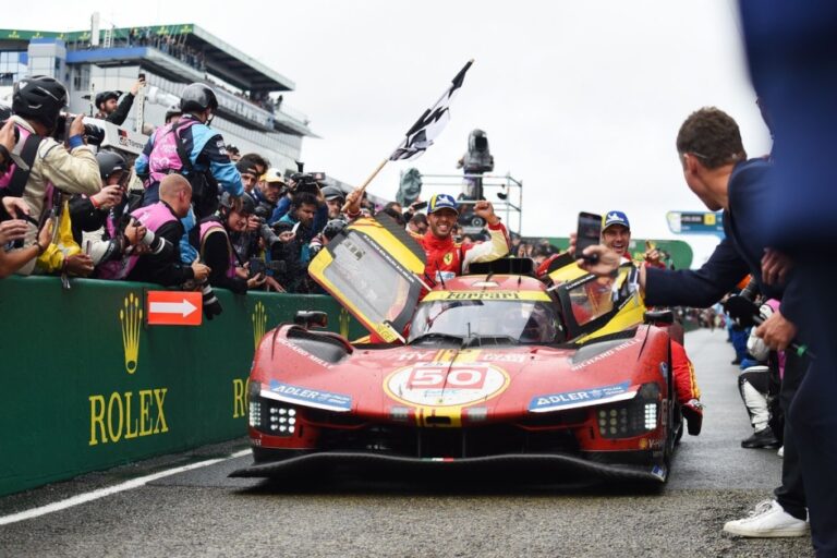 Le Mans 24 Hours: Ferrari survives late drama to score back-to-back wins