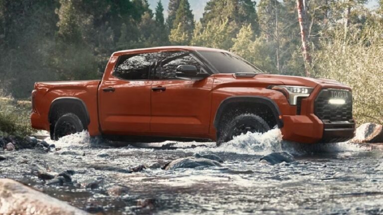 How Much Water Depth Can A Toyota Tundra Handle Without Any Mods?