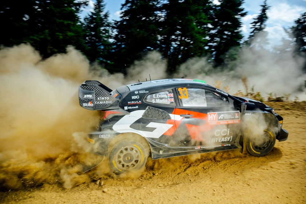 Elfyn Evans, Scott Martin, Toyota Gazoo Racing WRT Toyota GR Yaris Rally1