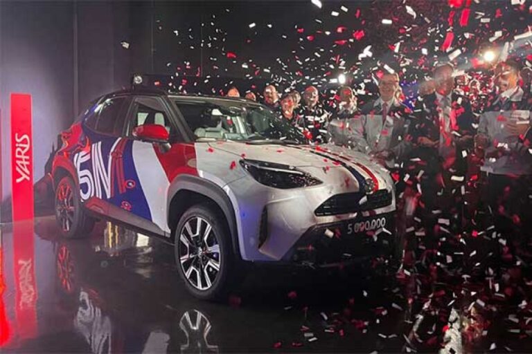 Toyota Reaches A Milestone As Valenciennes Factory In France Produces Its 5 Millionth Vehicle