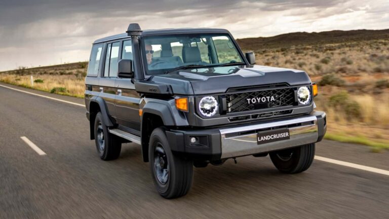 The Ancient Toyota Land Cruiser 70 Gets a Manual Gearbox