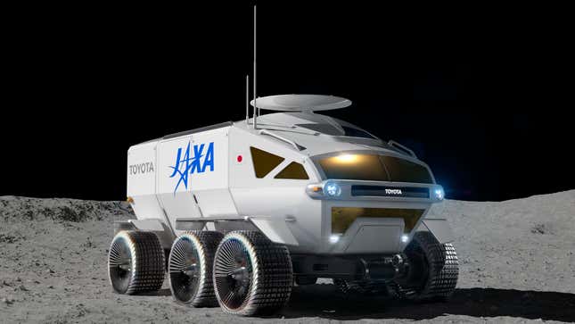 Image for article titled NASA is making SpaceX fly a Toyota to the moon