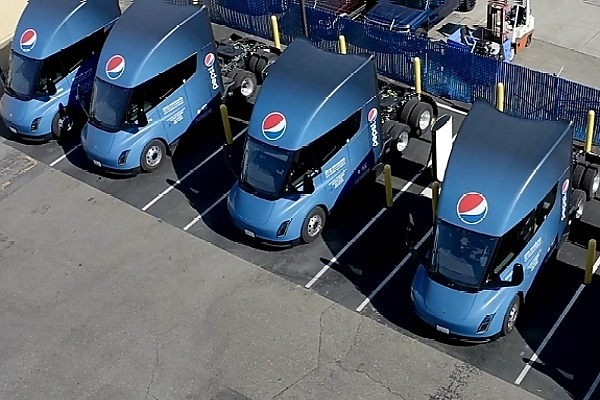 Pepsi Now Boasts 21 Tesla Semi Zero-emission Electric Trucks That Runs 12 Hours A Day - autojosh