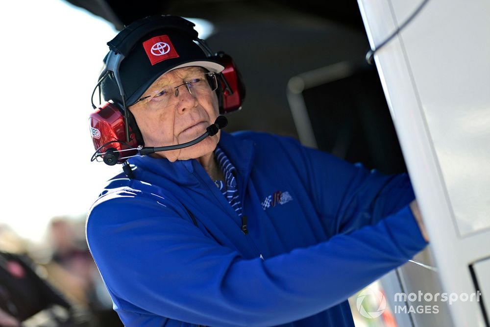 Coach Joe Gibbs, Christopher Bell, Joe Gibbs Racing, Rheem Toyota Camry