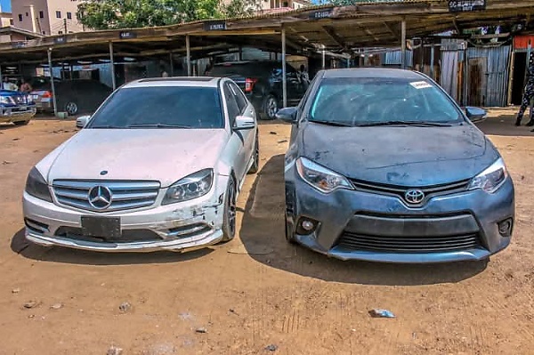 Nigeria Police Recovers Mercedes C300 And Toyota Corolla Reported Stolen Through e-CMR Platform - autojosh 