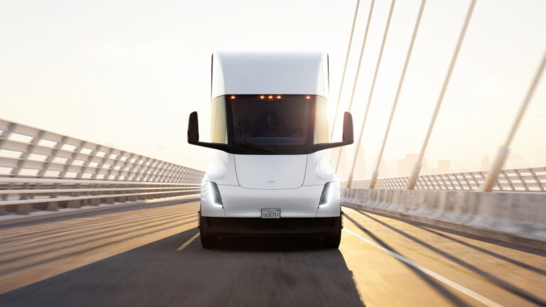 Tesla Promises Updated Semi Entering Mass Production Next Year