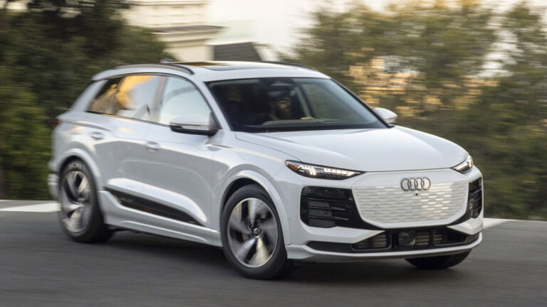 2025 Audi Q6 E-Tron Quattro First Test Review: An EV That’s Pure Audi