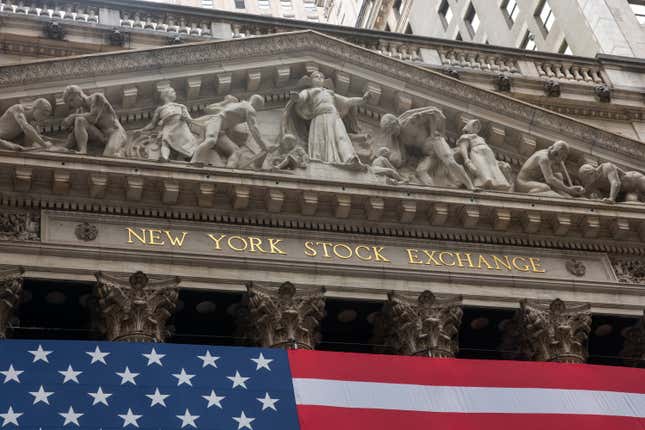 Image for article titled Stocks rally, Tesla's board chair sells, and Coinbase's big moment: Markets news roundup