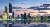 The skyline of Abu Dhabi