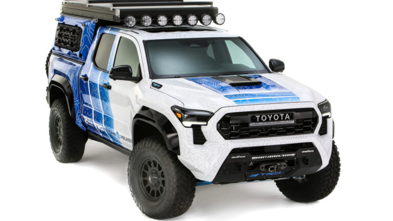 Toyota Still Bets on Hydrogen With the 2025 Tacoma H2 Overland SEMA Concept Pickup