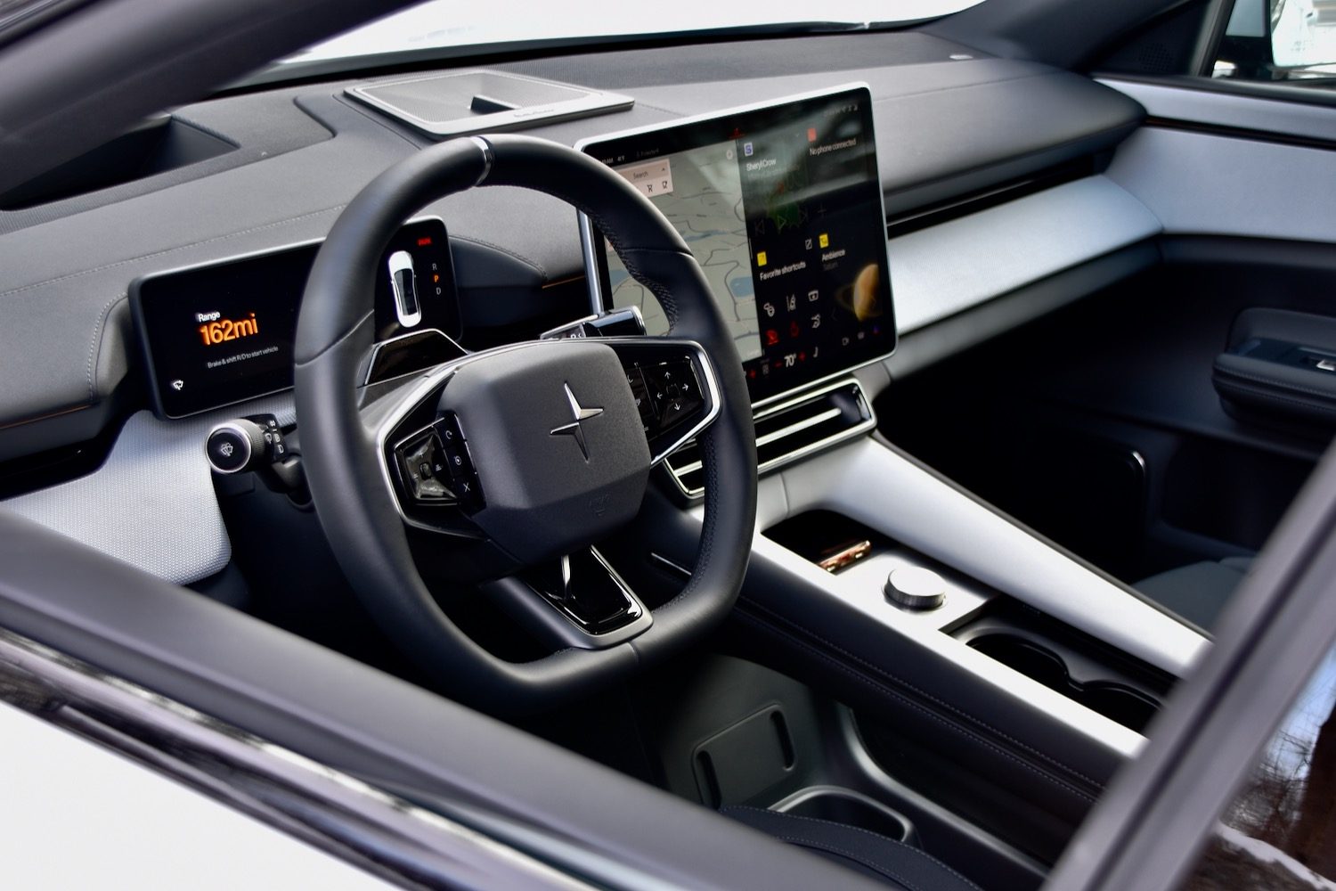 2026 Polestar 4 interior.