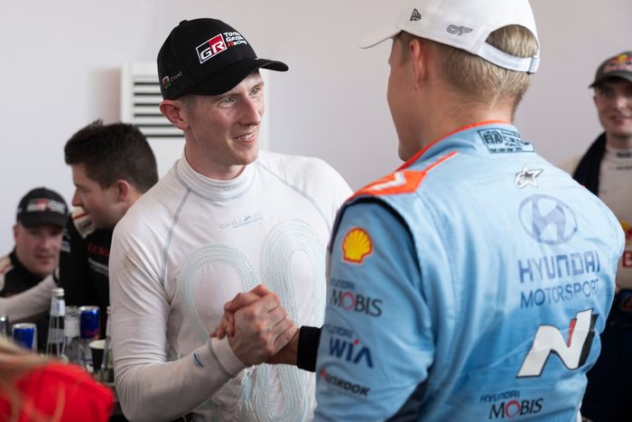 Elfyn Evans, Scott Martin, Toyota Gazoo Racing WRT Toyota GR Yaris Rally1