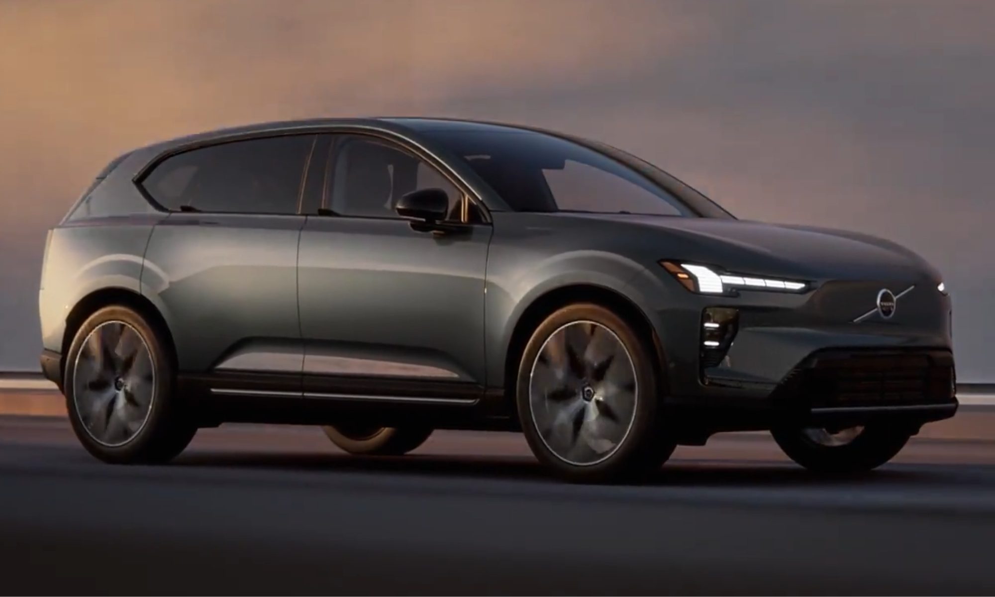 Volvo EX60 electric SUV.