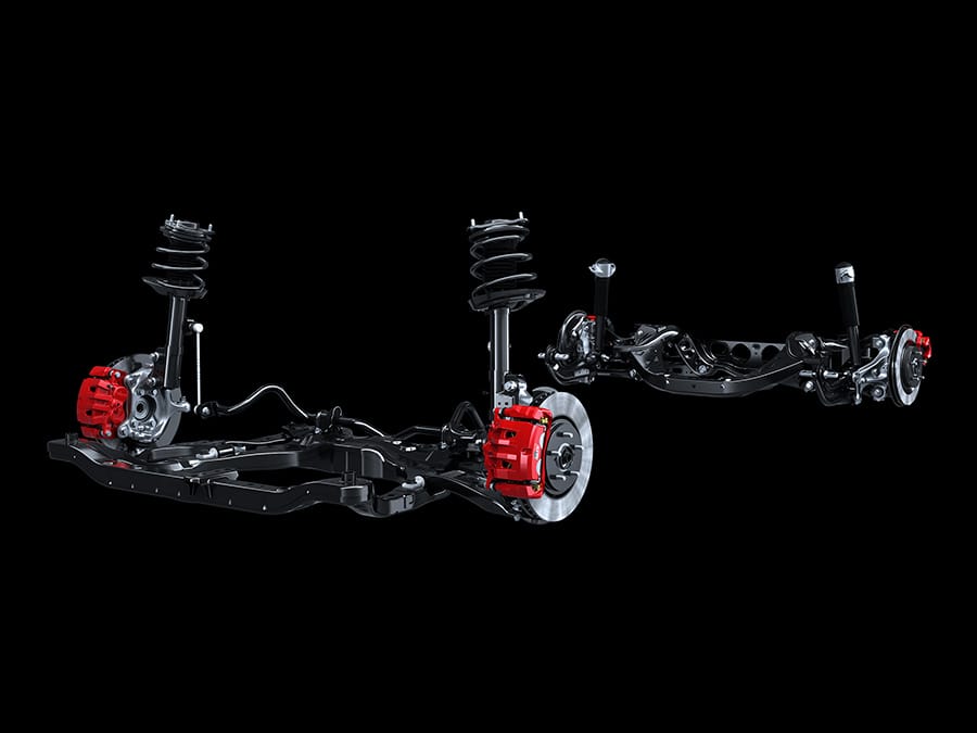 Specially tuned suspension