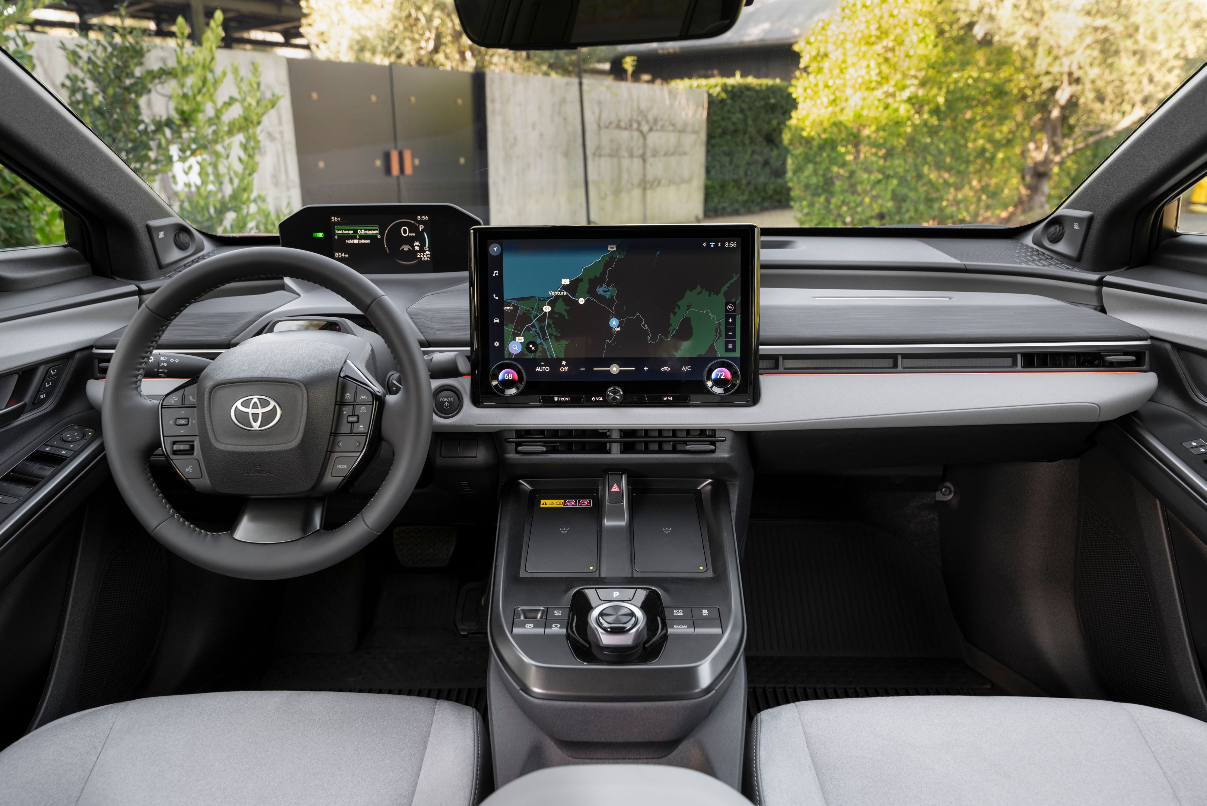 2026 Toyota C-HR XSE interior showing the infotainment screen (1)