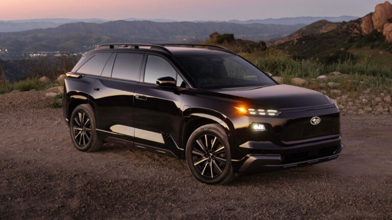 Subaru’s All-New Getaway Three Row SUV Pours On the Electric Power