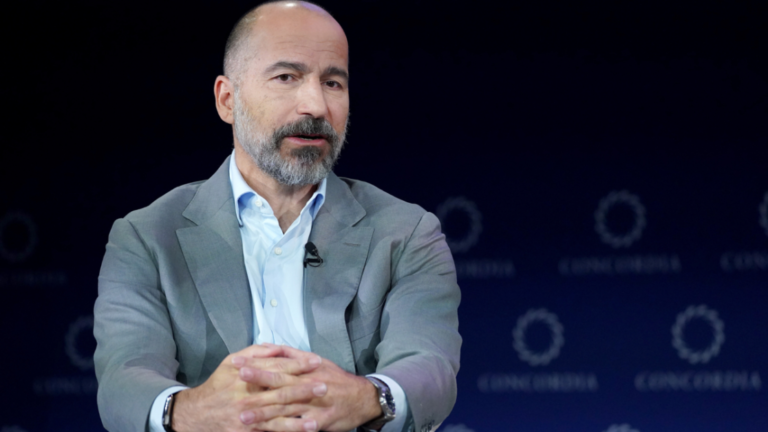 Uber CEO has a strong 2-word message for investors