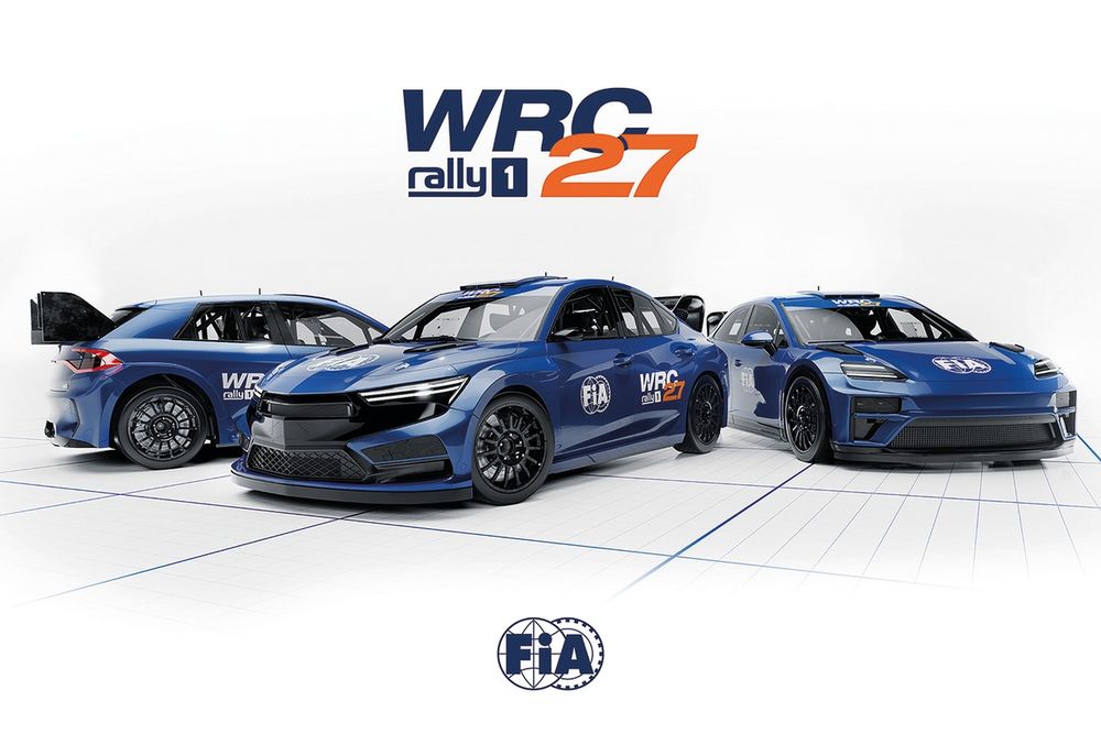 WRC 2027 Rally car