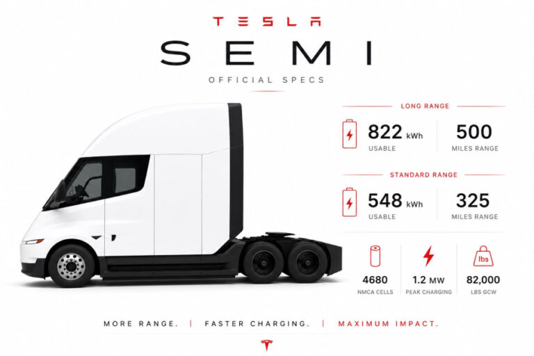 Tesla Semi and Megachargers Costs Versus Diesel